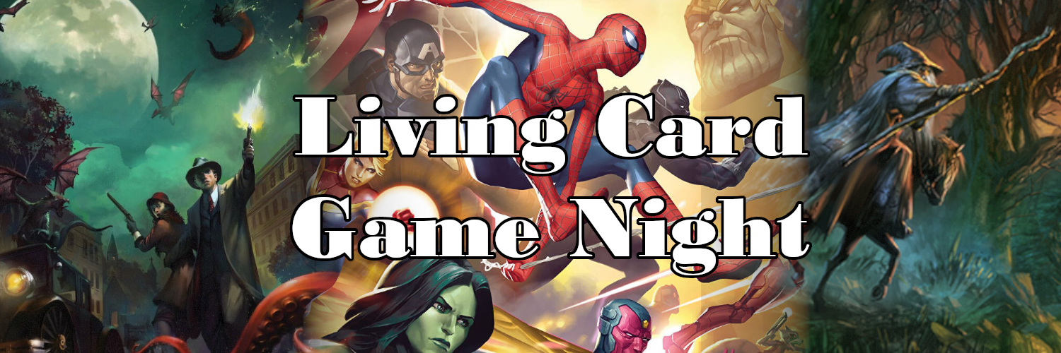Logo for Living Card Game Night