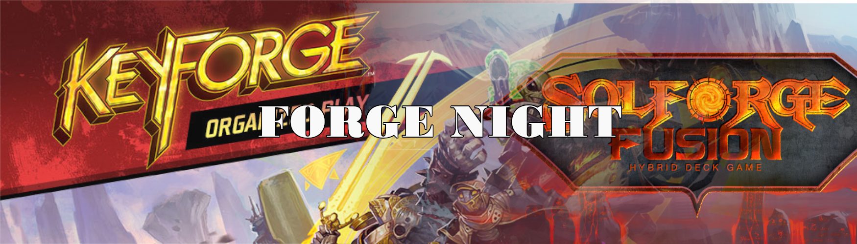 Keyforge and SolForge Fusion Open Play Night