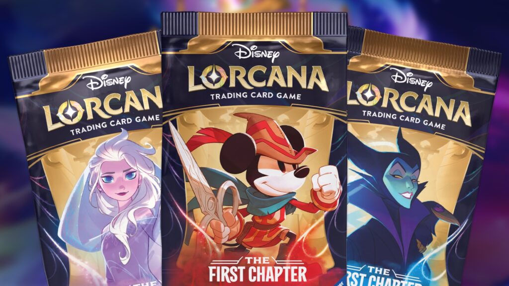 Picture of three booster packs